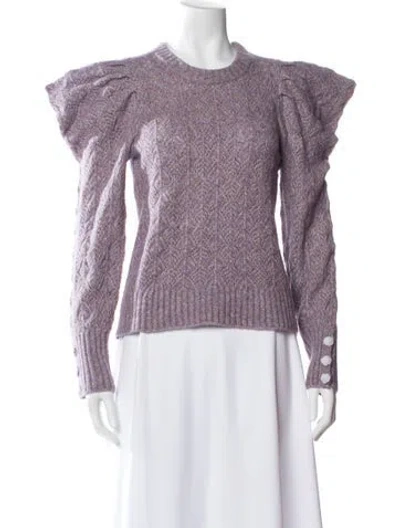 Pre-owned Veronica Beard Crew Neck Sweater W/ Tags In White