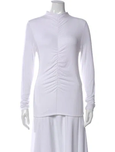 Pre-owned Veronica Beard Crew Neck Sweater In White