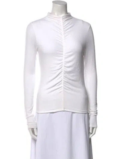 Pre-owned Veronica Beard Crew Neck Sweater In White