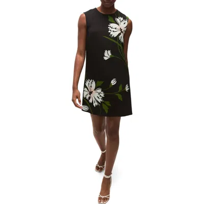 VERONICA BEARD VERONICA BEARD CROMWELL FLORAL PRINT SHIFT DRESS