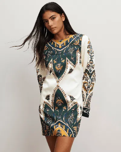 Veronica Beard Cromwell Mini Dress In Multi