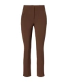 Veronica Beard Cropped Casual Pants In Multi
