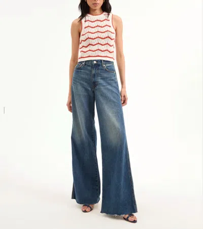 Veronica Beard Cropped Jerrel Knit Tank Top In Multi