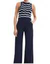 Veronica Beard Cropped Jerrel Knit Tank Top In Navy In Blue