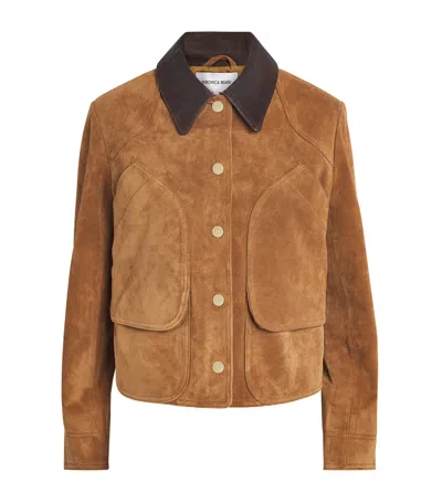 VERONICA BEARD CROPPED WHISKEY WALTERS BARN JACKET
