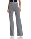 Veronica Beard Crosbie Wide-leg Stripe Jeans In Solstice Stripe