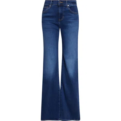 Veronica Beard Crosbie Wide Leg Jeans In Blue