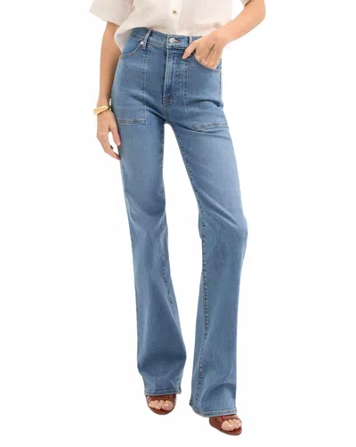 VERONICA BEARD CROSBIE WIDE LEG JEANS IN SEDONA RIVER