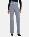 Veronica Beard Crosbie Wide-leg Stripe Jeans In Solstice Stripe