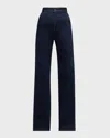 Veronica Beard Crosbie Wide-leg Trouser Jeans In Indigo Rinse