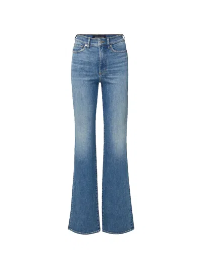 Veronica Beard Crosbie Wide-leg Jeans In Blue