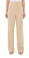 Veronica Beard Cruz Pants Stone Khaki In Stone Khaki