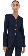 Veronica Beard Cynthia Jacket Midnight Wash In Blue