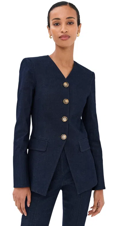 Veronica Beard Cynthia Jacket Midnight Wash In Blue