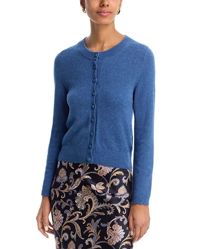 Veronica Beard Daro Cashmere Cardigan In Blue