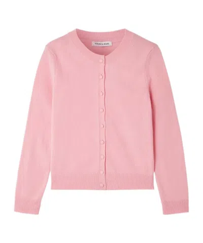 Veronica Beard Womens Petal Daro Round-neck Cashmere Cardigan In Pattern