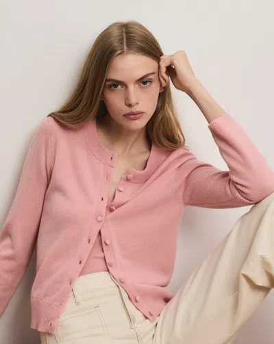 Veronica Beard Daro Cashmere Cardigan In Pattern