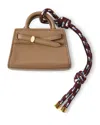 Veronica Beard Dash Bag Charm In Brown