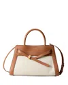 Veronica Beard Dash Bag Leather Satchel