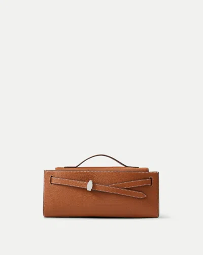 Veronica Beard Dash Clutch In Brown