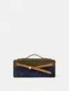 Veronica Beard Dash Clutch In Cypress Multi