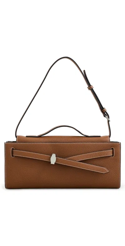Veronica Beard Dash Clutch Hazelwood In Brown