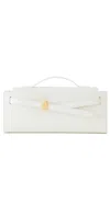 Veronica Beard Dash Clutch Off White