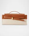 Veronica Beard Dash Clutch In Naturalhazel