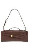 Veronica Beard Dash Leather Clutch