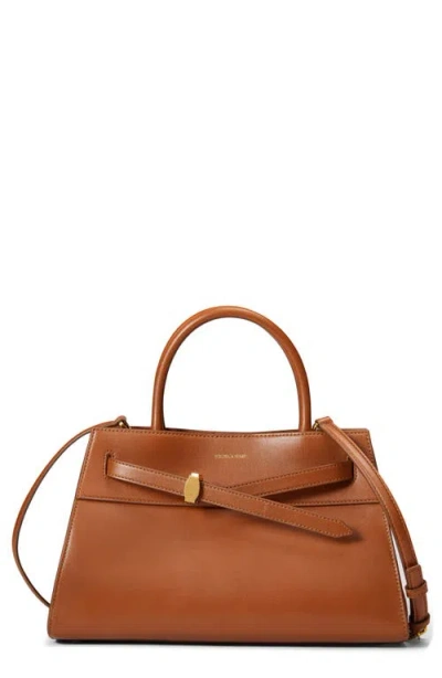 Veronica Beard Dash Leather Top Handle Bag