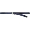 Veronica Beard Women's Dash Suede Skinny Belt In Blue