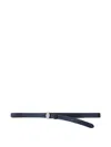 Veronica Beard Women's Dash Suede Skinny Belt In Blue