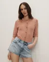 Veronica Beard Delaney Denim Short In Blue