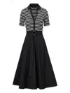 Veronica Beard Delise Dress In Black