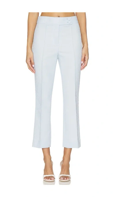 Veronica Beard Dell Pant In Blue