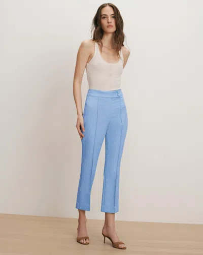Veronica Beard Dell Slim-leg Pant In Blue