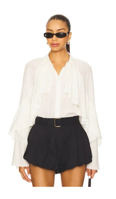 VERONICA BEARD DEMARIS BLOUSE