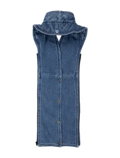 Pre-owned Veronica Beard Denim Dickey In Blue