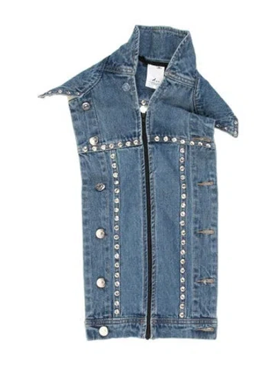 Pre-owned Veronica Beard Denim Dickey In Blue