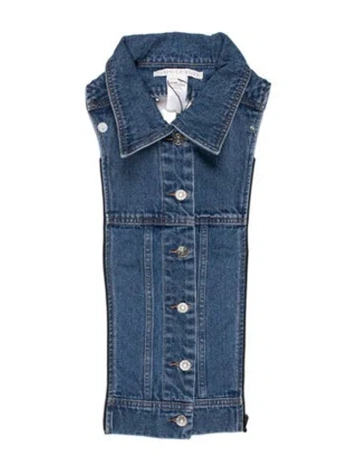 Pre-owned Veronica Beard Denim Dickey W/ Tags In Blue