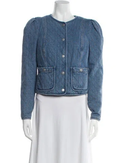 Pre-owned Veronica Beard Denim Jacket In Blue