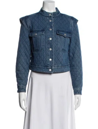 Pre-owned Veronica Beard Denim Jacket In Blue
