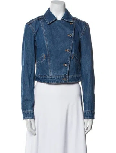 Pre-owned Veronica Beard Denim Jacket In Blue