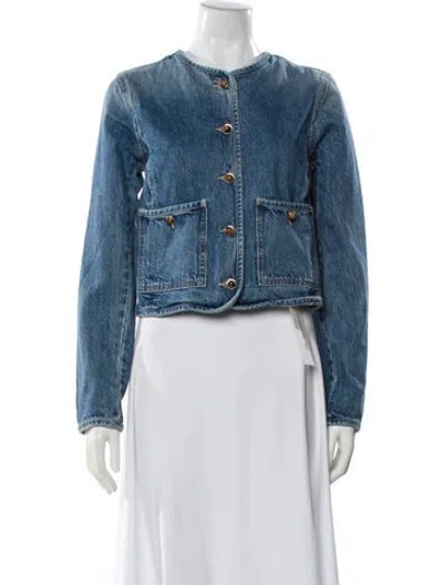 Pre-owned Veronica Beard Denim Jacket In Blue