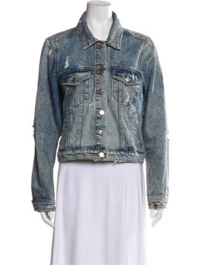 Pre-owned Veronica Beard Denim Jacket In Blue