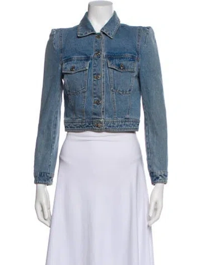Pre-owned Veronica Beard Denim Jacket In Blue