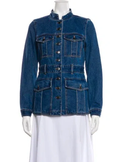 Pre-owned Veronica Beard Denim Jacket In Blue
