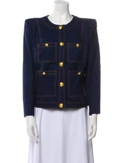 Pre-owned Veronica Beard Denim Jacket In Blue
