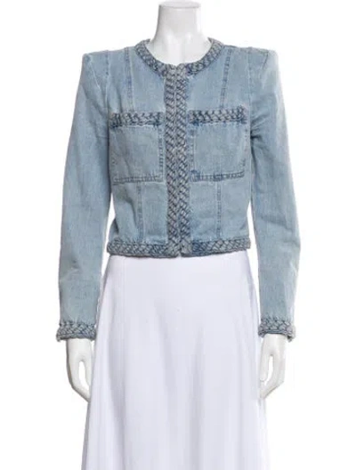 Pre-owned Veronica Beard Denim Jacket In Blue
