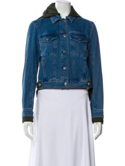 Pre-owned Veronica Beard Denim Jacket In Blue